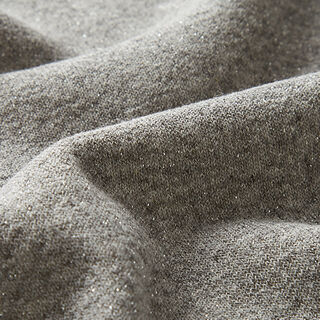 French terry glitter – grijs, 