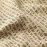 Mousseline/dubbel gehaakte stoffen Zigzag strepen – donkerbeige,  thumbnail number 2