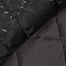 Doorgestikte stof licht glanzende diamanten – zwart,  thumbnail number 4