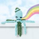 Haakset octopus Lilo – groen/aquablauw, 