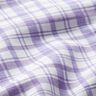 Katoenen stretch ruit – wit/lavendel,  thumbnail number 3