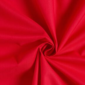 Katoenen stof Cretonne Effen – rood, 