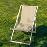 Outdoor Ligstoel stof Effen 44 cm – beige,  thumbnail number 4