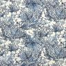 Decostof Half panama fijne koralen – marineblauw/natuur,  thumbnail number 1