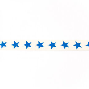 Webband Katoen Sterren – marineblauw, 