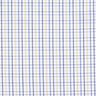 Katoenen stof geruit rooster – wit/blauw,  thumbnail number 1