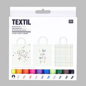 Set textielstiften “Top 10” | RICO DESIGN, 