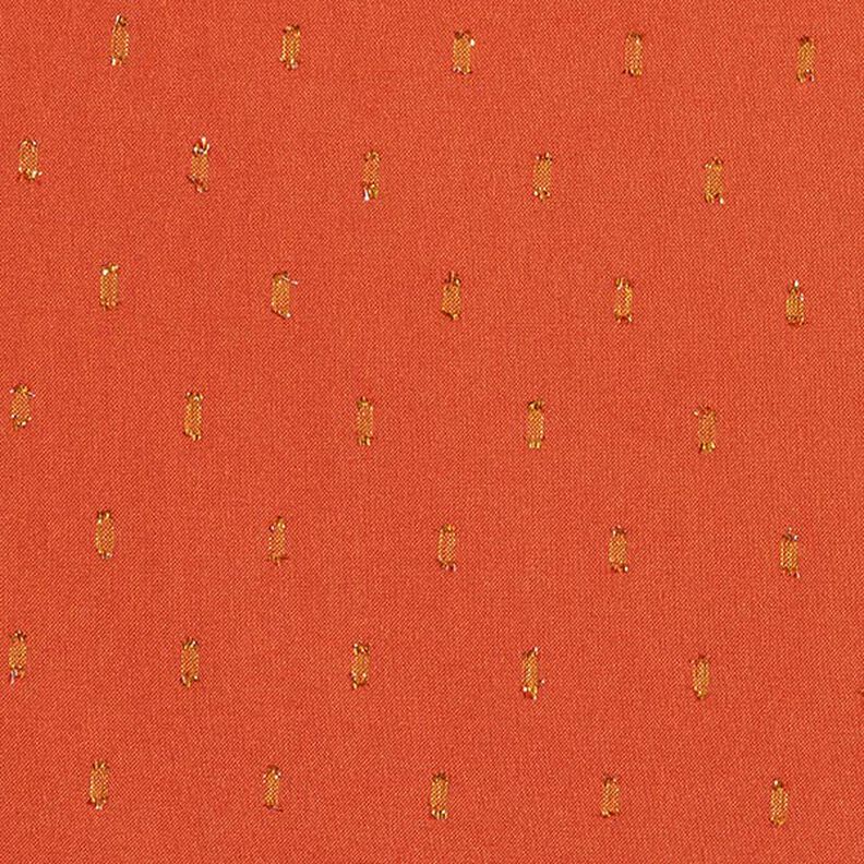 Viscose glitterdruppels – terracotta, image number 1