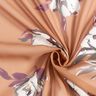 Zijden chiffon geverfde bloemen – bruin,  thumbnail number 5