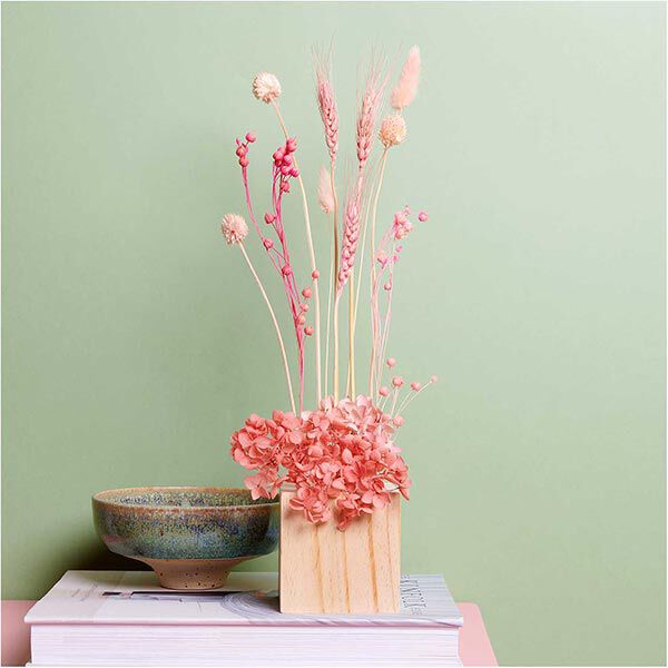 Gedroogd vlas [ 100 g ] | Rico Design – pink,  image number 2