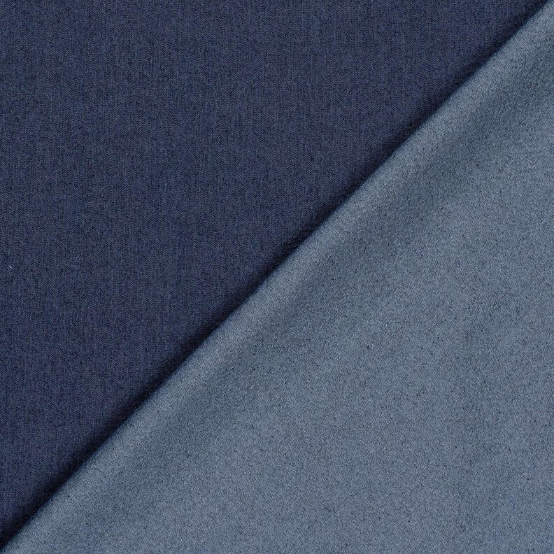 Denim katoenmix seersucker – marineblauw,  image number 3