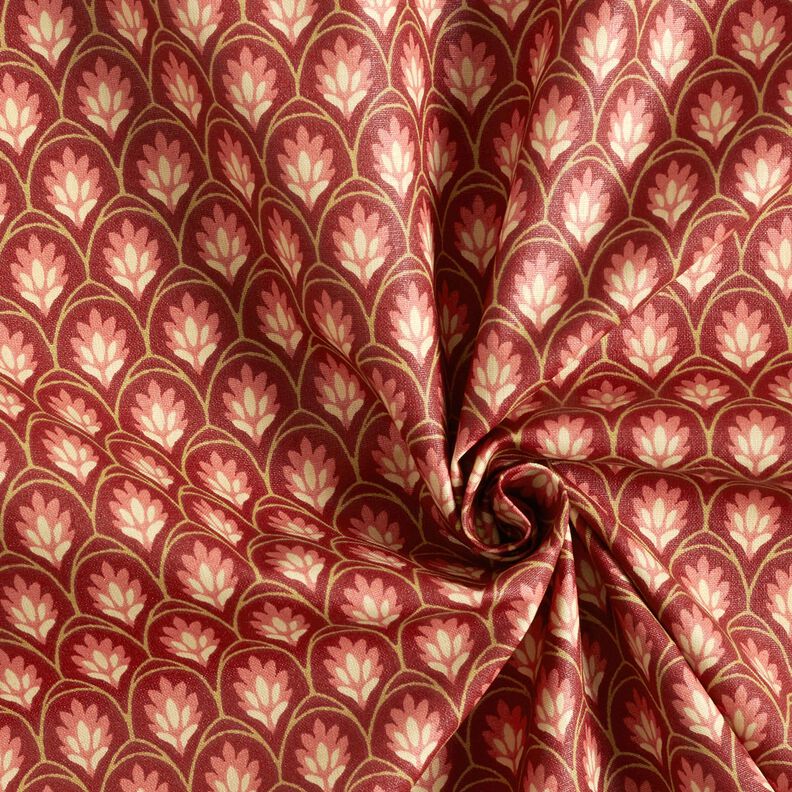 Gecoate katoen Bogen – terracotta,  image number 3