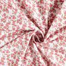 Katoenpopeline Bloemenzee – rood/wit,  thumbnail number 3