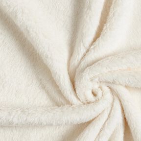 Nepbont Effen pluche – ecru, 