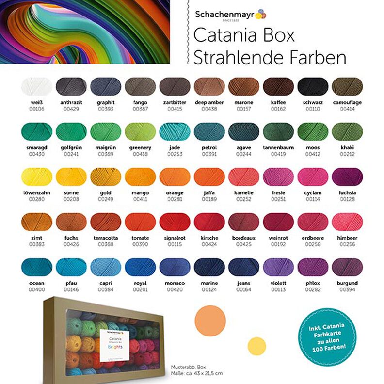 Catania Box felle kleuren, 50 x 20g | Schachenmayr,  image number 3