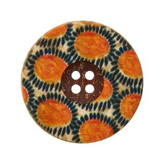Polyesterknoop folklore - oranje, 