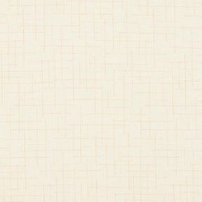 Katoenjersey gebroken ruit – creme, 