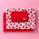 Stoffenpakket jersey Schattige aardbeien | PETIT CITRON – roze,  thumbnail number 1
