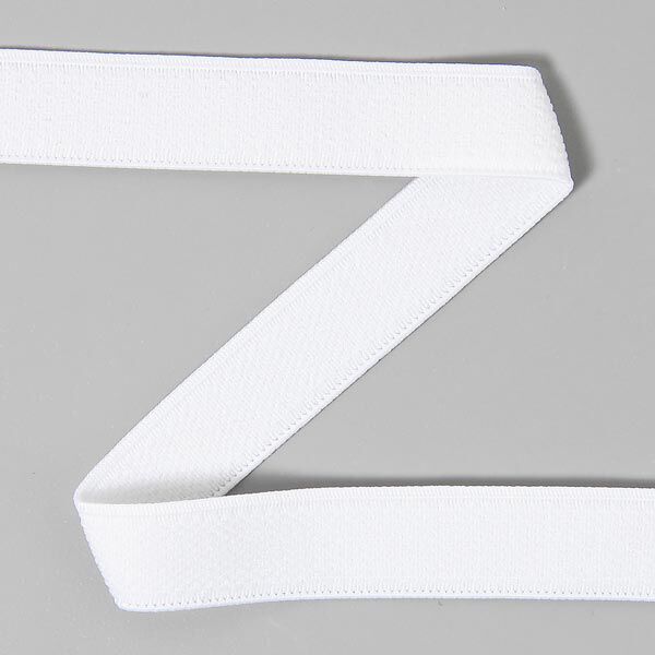 Velour-Elastiekband 501 – wit | YKK, image number 1