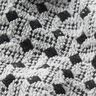 Mantelstof ruitjes – wit/zwart,  thumbnail number 3