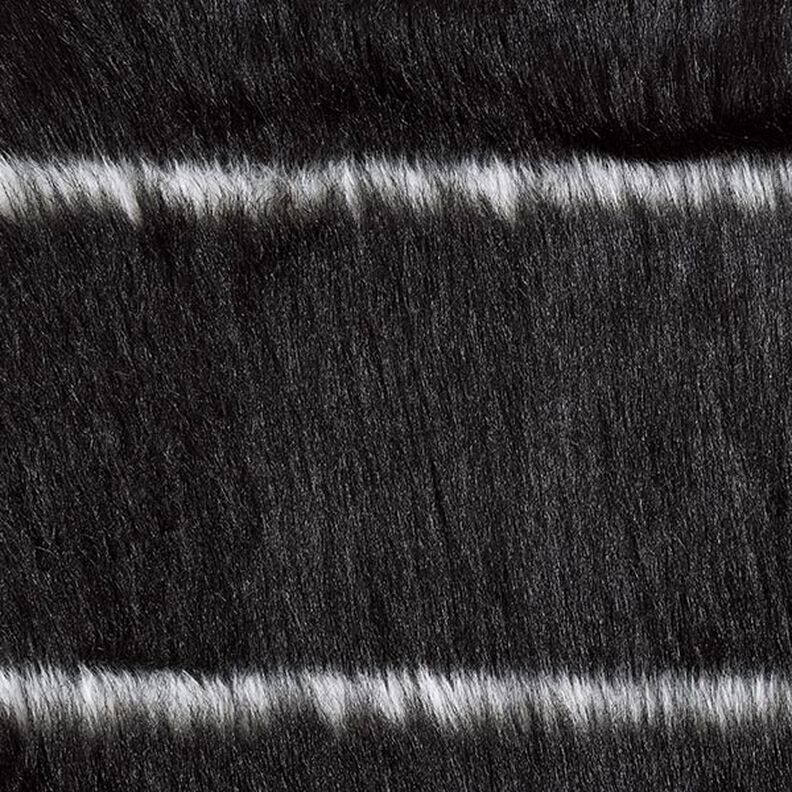 Nepbont Dwarsstrepen – zwart/ecru,  image number 1