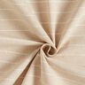 Decostof canvas brede strepen gerecycled – donkerbeige,  thumbnail number 3