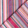 Decostof Jacquard Pastelkleurige strepen – roze/lila,  thumbnail number 4