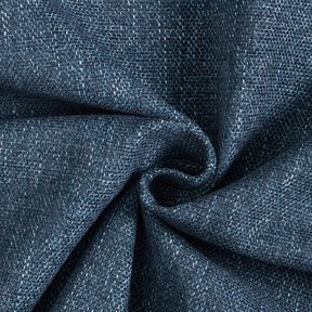 Bekledingsstof Chenille-stof – nachtblauw, 
