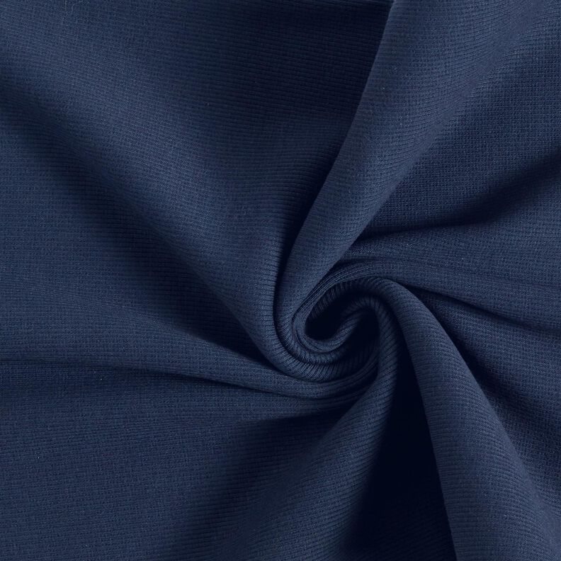 GOTS 2x2 Boordstof | Tula – marineblauw,  image number 1