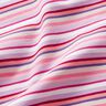 Katoenjersey Ringletstrepen – lila/pink,  thumbnail number 2