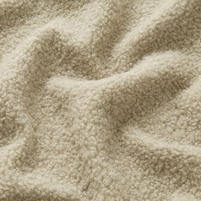 Bekledingsstof Teddy zacht – nevelgrijs, 