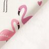 Alpenfleece verliefde flamingo's – ecru,  thumbnail number 5
