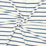 Badstof jersey Strepen – ivoor/stralend blauw,  thumbnail number 3