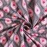 Katoenjersey Pavo | Stoff&Liebe – leigrijs/intens roze,  thumbnail number 3