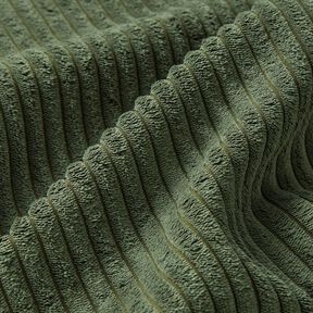 Bekledingsstof zacht corduroy – donkergrenen, 