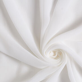 Zijdechiffon – wit, 