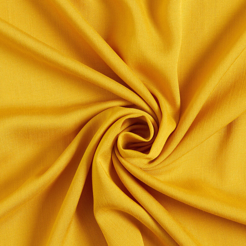 Viscosestof linnenlook – currygeel,  image number 1