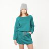 Sweatshirt geruwd – petroleum,  thumbnail number 7