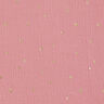 Mousseline/dubbel gehaakte stoffen Harten Foliedruk | by Poppy donker oudroze/goud metallic,  thumbnail number 1