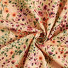 Decostof Half panama mooie bloemen – perzik/merlot,  thumbnail number 3