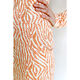 GOTS French Terry sommersweat Zebra | Tula – lichtbeige/oranje,  thumbnail number 12