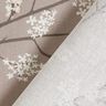 Decostof Half panama Bloeiende takken – taupe,  thumbnail number 4