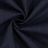 Linnen stof Ramee mix medium – zwart blauw,  thumbnail number 3