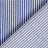 Blousestof Katoenmix Strepen – marineblauw/wit,  thumbnail number 4