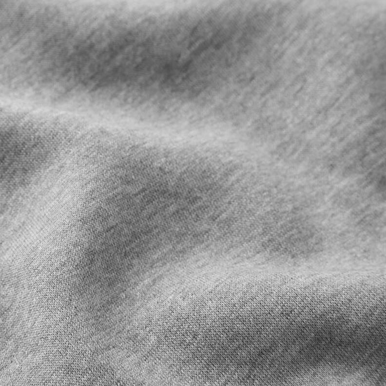 Sweatshirt melange geruwd – lichtgrijs,  image number 3