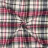 Katoenflanel Ruit | Poppy Fabrics – olijf/rood,  thumbnail number 3