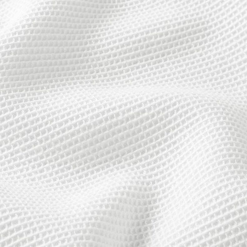 Wafelpiqué mini – wit,  image number 2