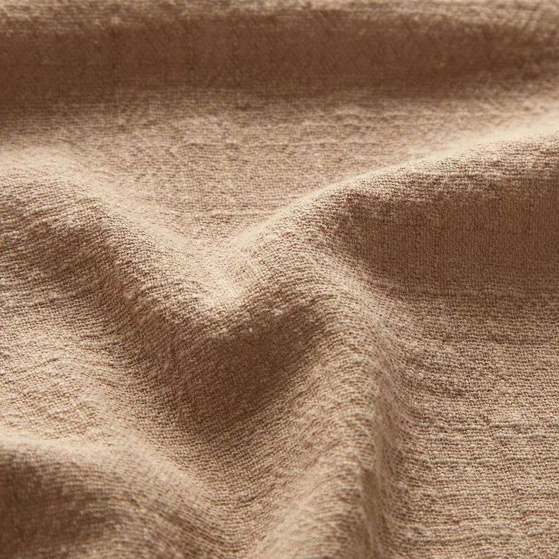 Katoenen stof linnenlook – duingeel,  image number 2