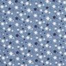 Sweatshirt geruwd Sneeuwvlokjes en sterren Digitaal printen – blauwgrijs,  thumbnail number 1