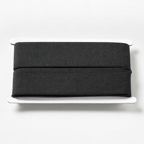 Gladde elastiekband [3 m | 40 mm] – zwart, 